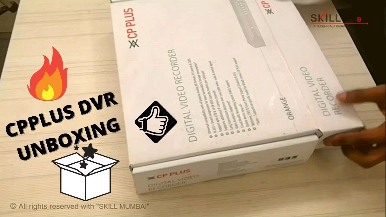 CP PLUS 4 Channel Cosmic CCTV DVR Unboxing and Review
