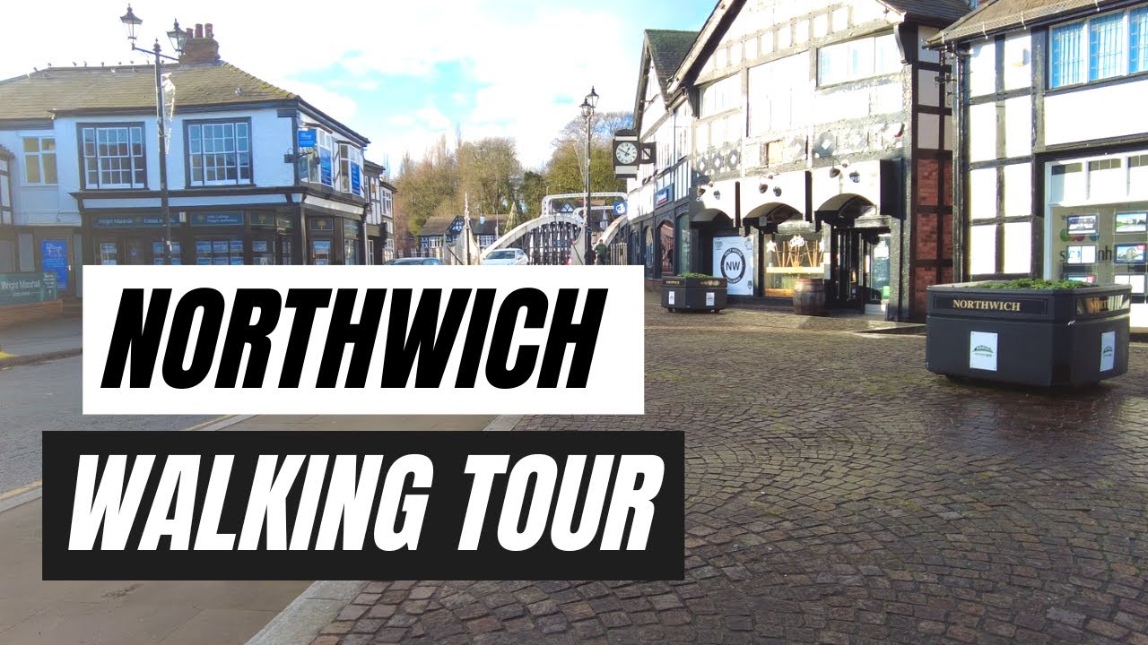 Northwich Walking Tour: Barons Quay in 4k
