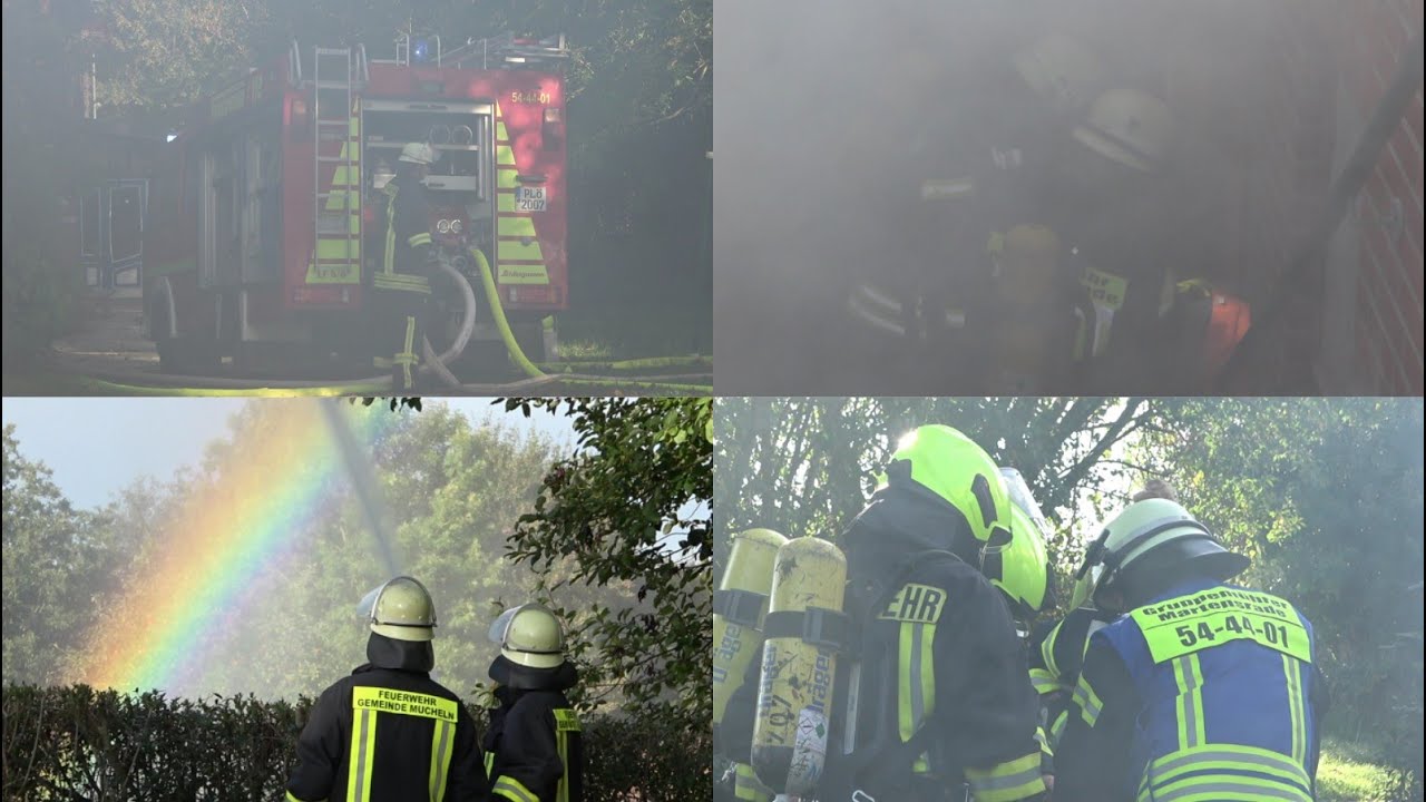Feuer in der Lebens-Werkgemeinschaft Martensrade | Einsatzfahrten + Einsatzübung