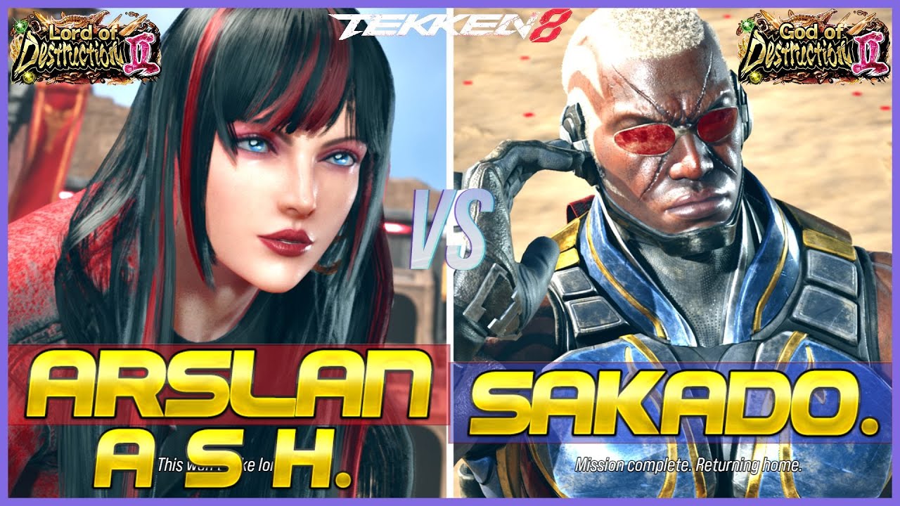 T8 ▰ ARSLAN ASH (Anna) Vs SAKADO (Raven) ▰ Tekken 8 High Level Gameplay
