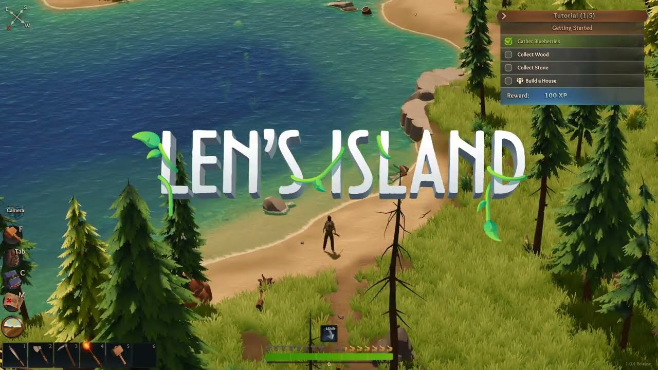 We Built a House in Len's Island