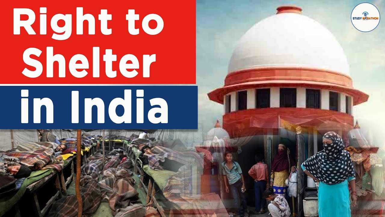 Right to Shelter in India | Indian Polity | Fundamental Rights | Article 21