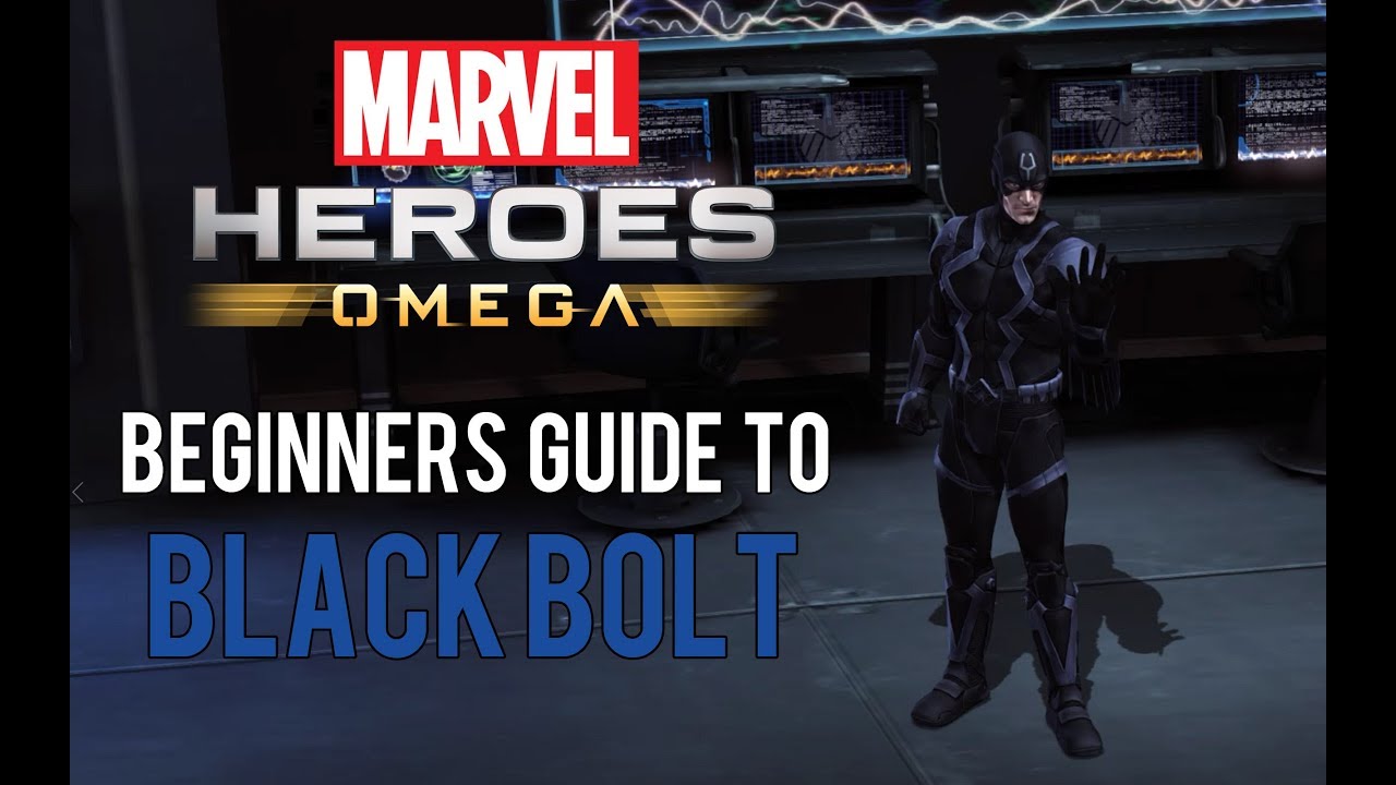 Black Bolt: Beginners Guide - Marvel Heroes Omega (PC/PS4/XBOX)