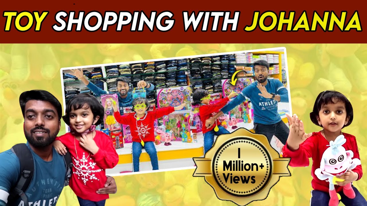 Super FUN 🤣 Toy Shopping with Johanna at Velavan Stores T-Nagar Chennai | DAN JR VLOGS