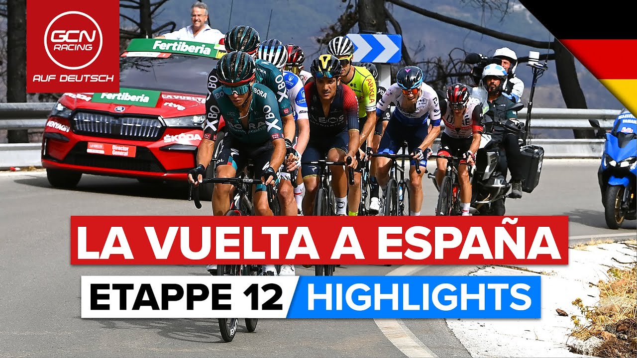 Vuelta a Espa&ntilde;a 2022 Etappe 12 Highlights