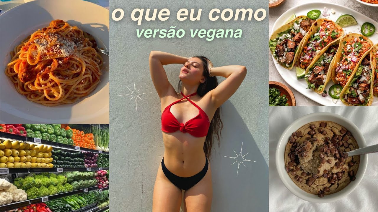 O que eu como - vegan