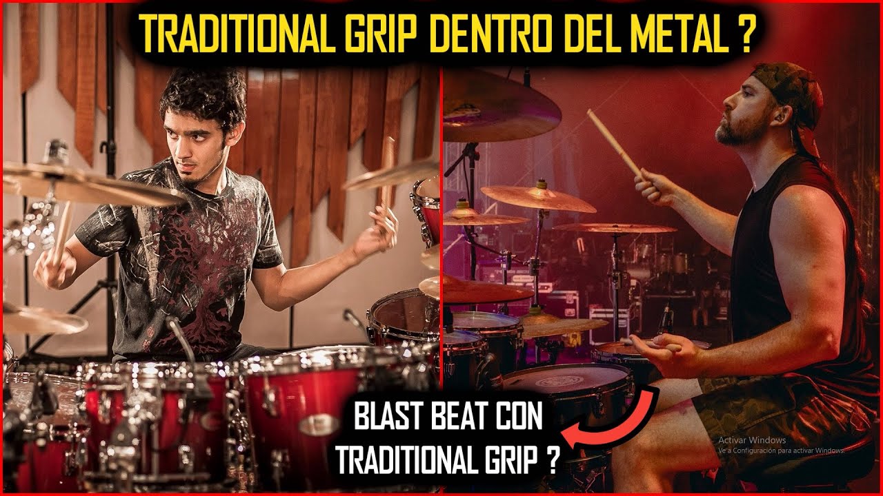 5 BATERISTAS DE METAL QUE TOCAN CON TRADITIONAL GRIP 😱 JAZZ EN EL METAL? 🥁