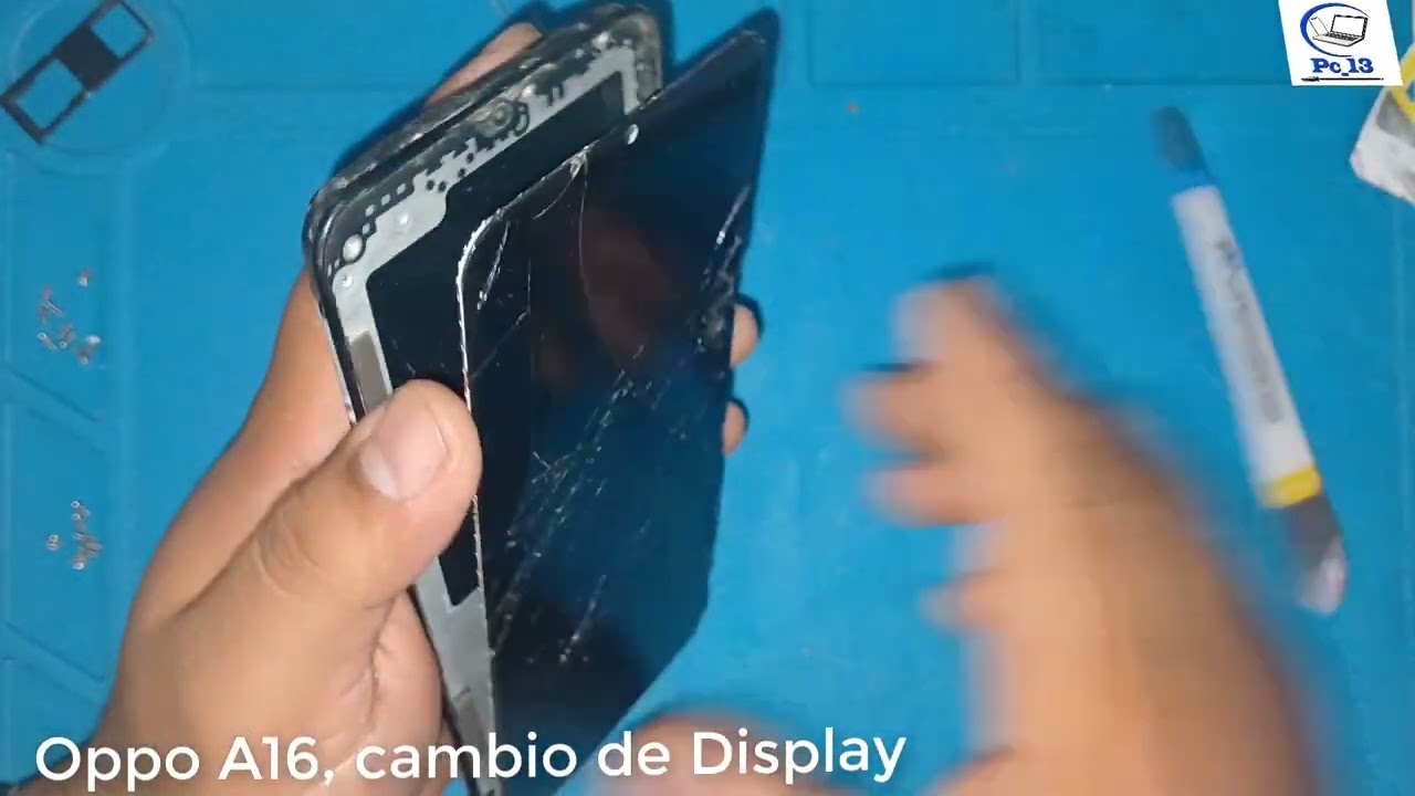 Cambio de display Oppo a16