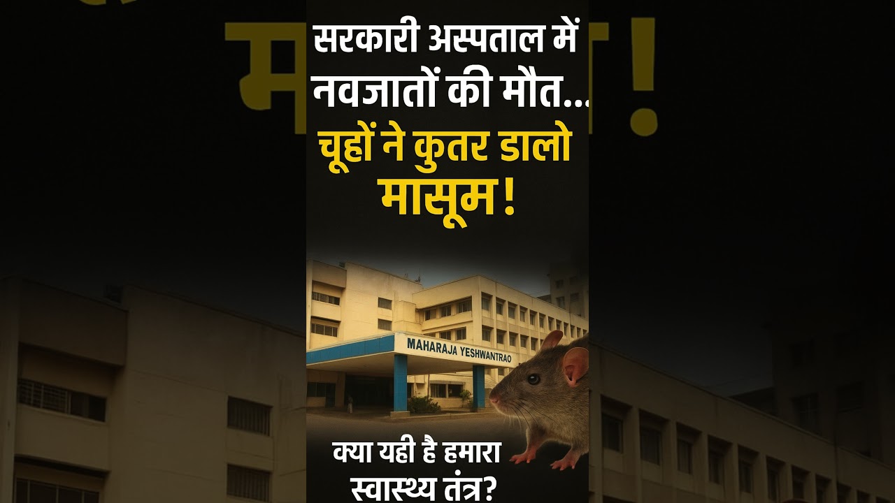 Shocking Infants Die After Rat Bites Indore Hospital NHRC Issues Notice to MP Govt #indore  #nhrc