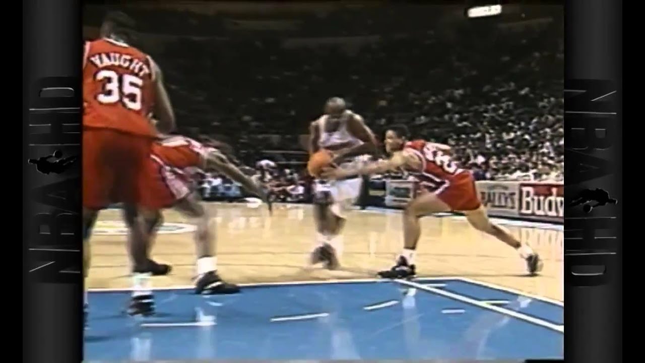 Tim Hardaway Killer Crossover in Slow Motion