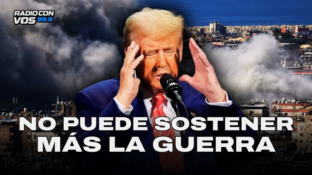 TRUMP busca una SALIDA a la GUERRA EN MEDIO ORIENTE l BERNABÉ MALACALZA con DIEGO IGLESIAS
