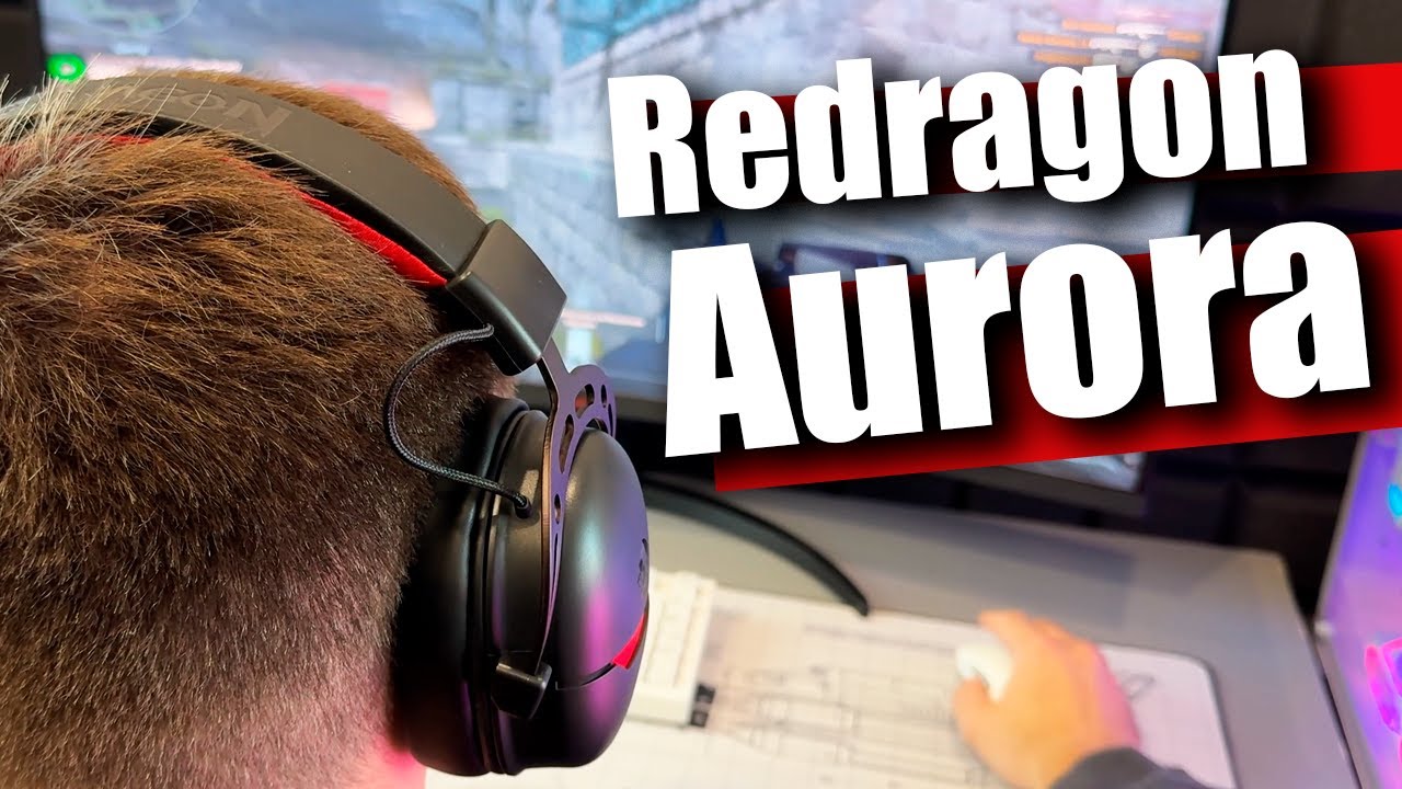 Обзор игровой гарнитуры Redragon Aurora