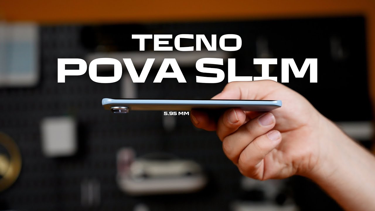 Самый тонкий мобильный телефон в мире || Tecno Pova Slim 5G