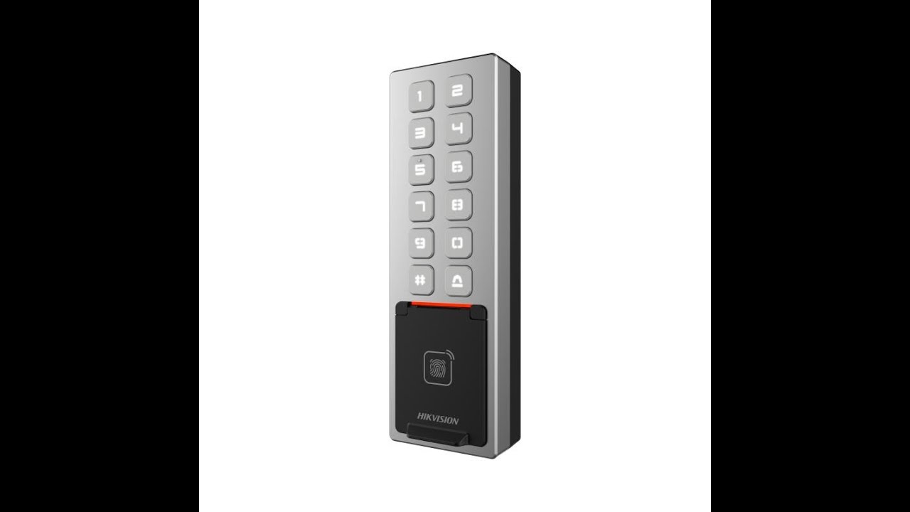 Unboxing HIKVISION Access control terminal DS-K1T805MBFWX