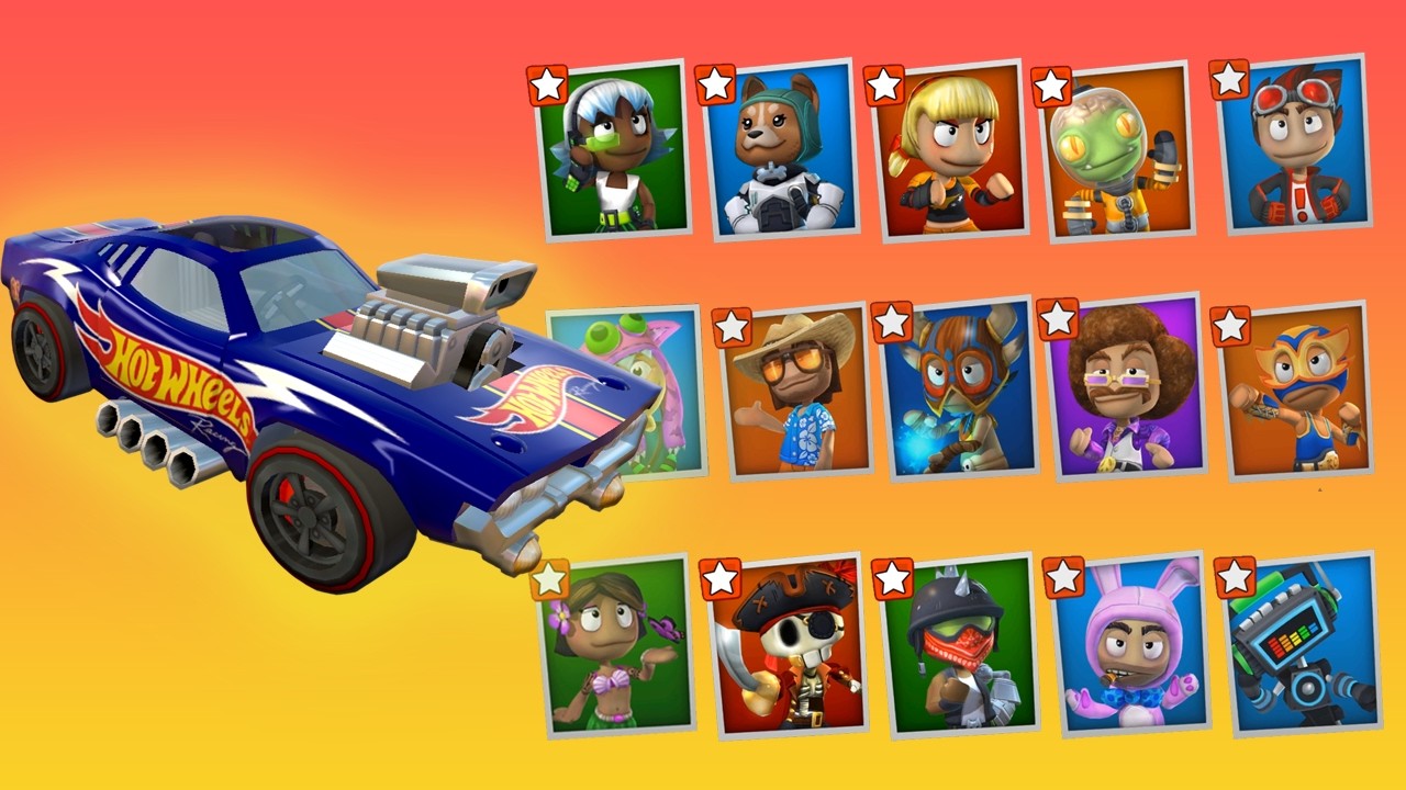 Rodger Dodger Vs All Bosses Battle | New Update | Beach Buggy Racing 2