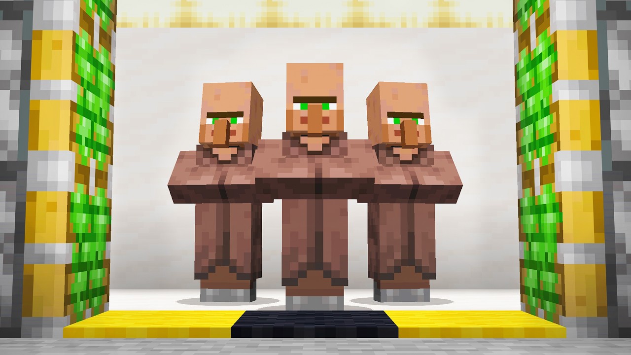 I Monopolized Villagers in Minecraft