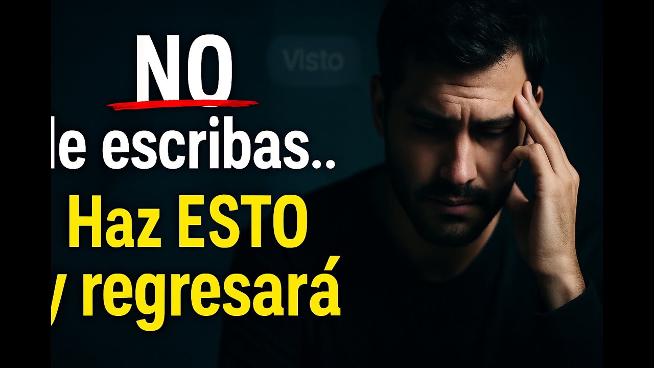 Haz esto si tu pareja te dejó… y volverá sin que lo busques