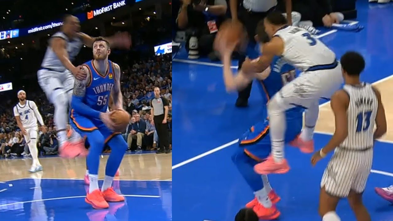 Desmond Bane gets another flagrant foul trying to stop Isaiah Hartenstein 😂