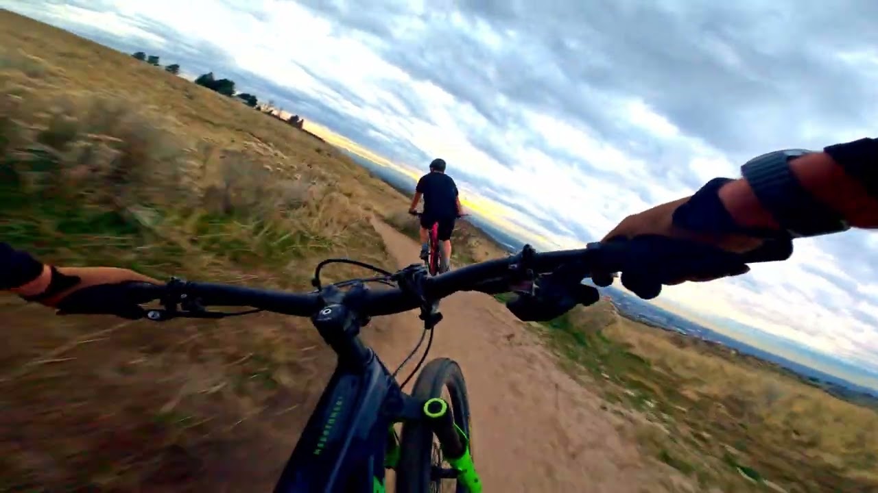 Fastest mountain bike trail in Boise, Idaho!