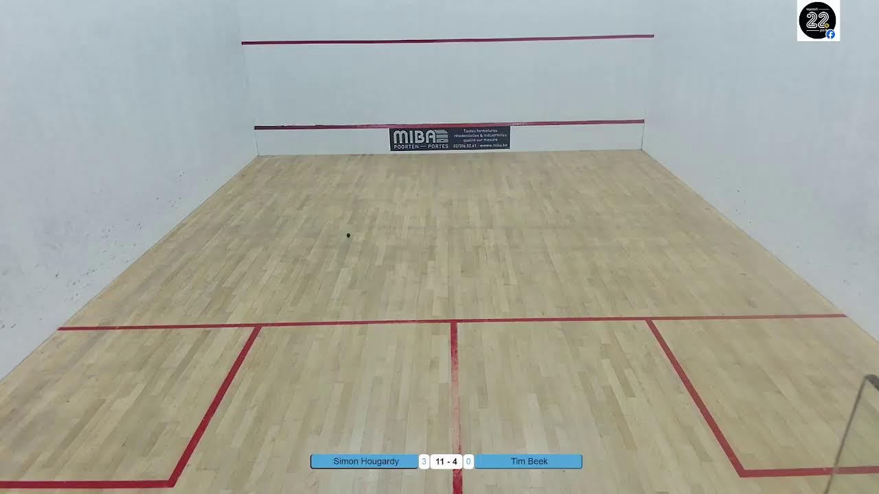 Interclub 04/12 - Squash 22 vs Le Parc NG Solution