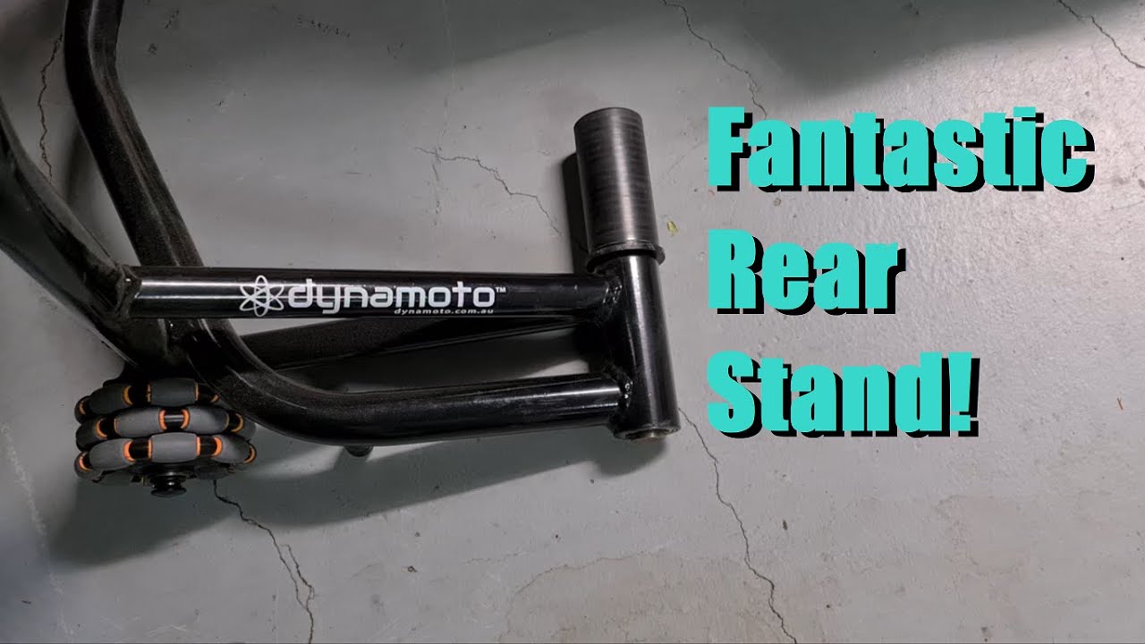Dynamoto rear stand for the R Nine T.