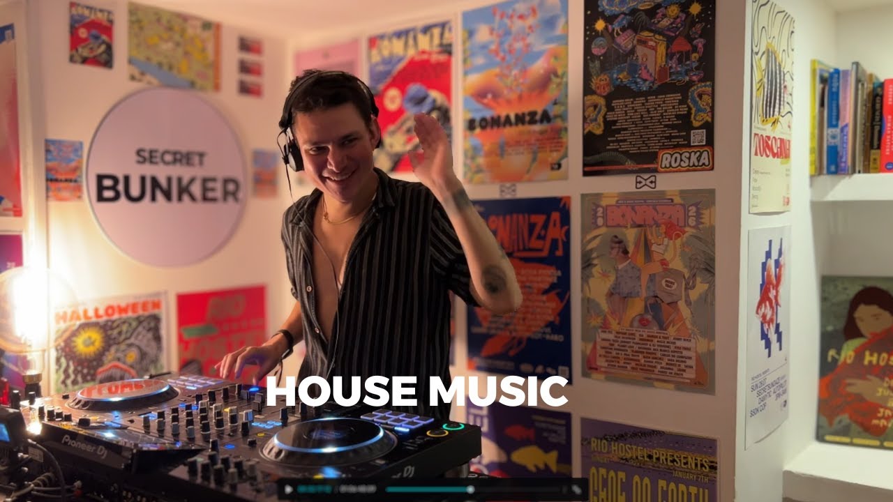 House music Mix in a Secret Bunker in Colombia — by CHAPU