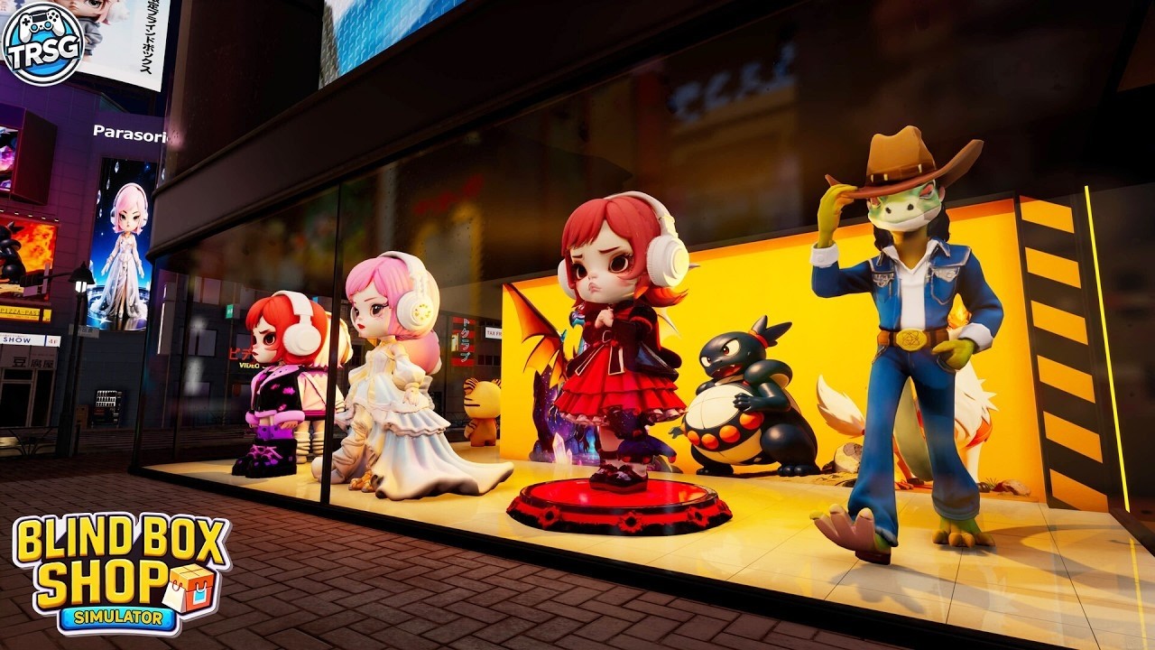 Blind Box Shop Simulator новый магазин