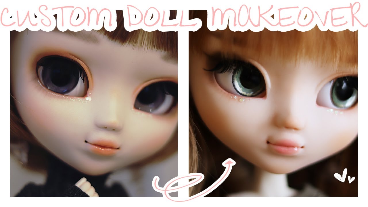 FACE UP STORY - Je refais le make up de ma Pullip (kit MIO)