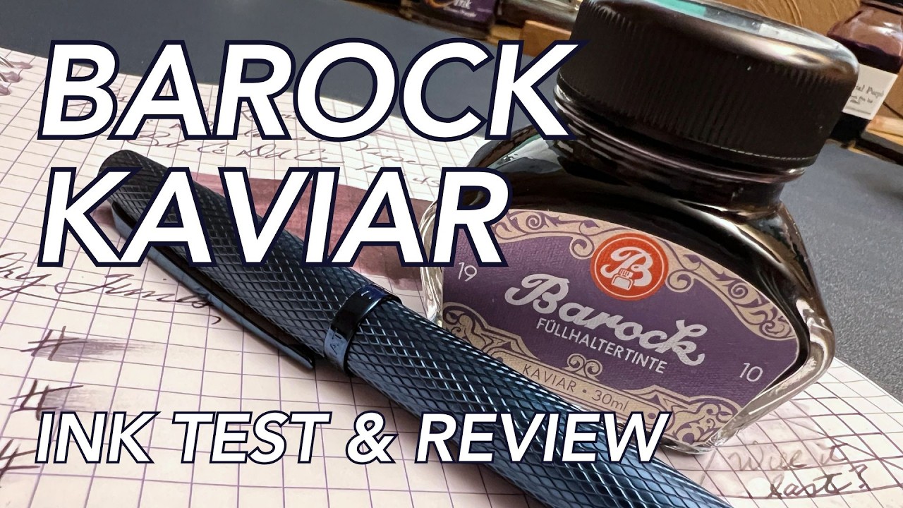 Barock Kaviar Ink Test