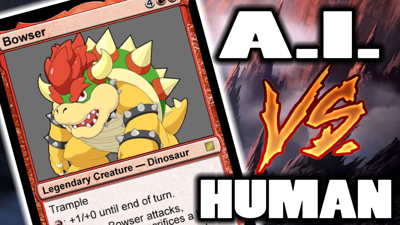Game Characters as MTG Cards?! - AI VS. Human - Which is a Better Game Designer?