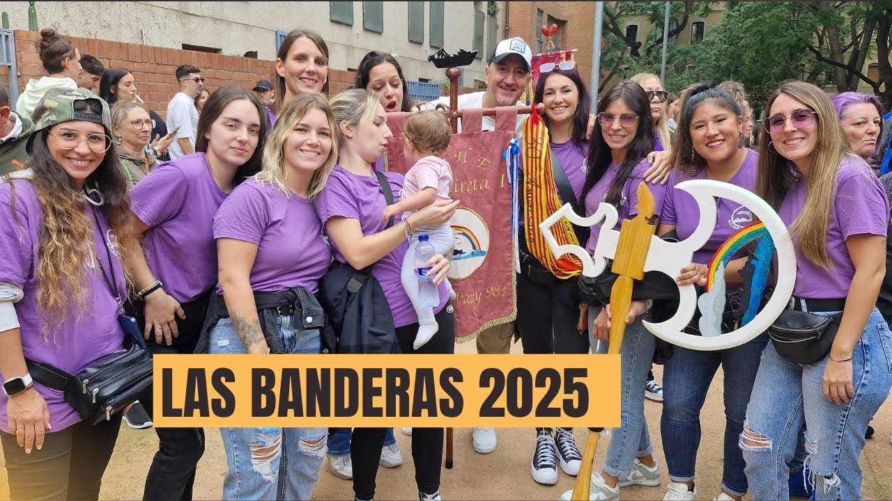 SALIDA DE BANDERAS 2025  #loscorosdelabarceloneta #carpediem #barceloneta #music #shortvideo
