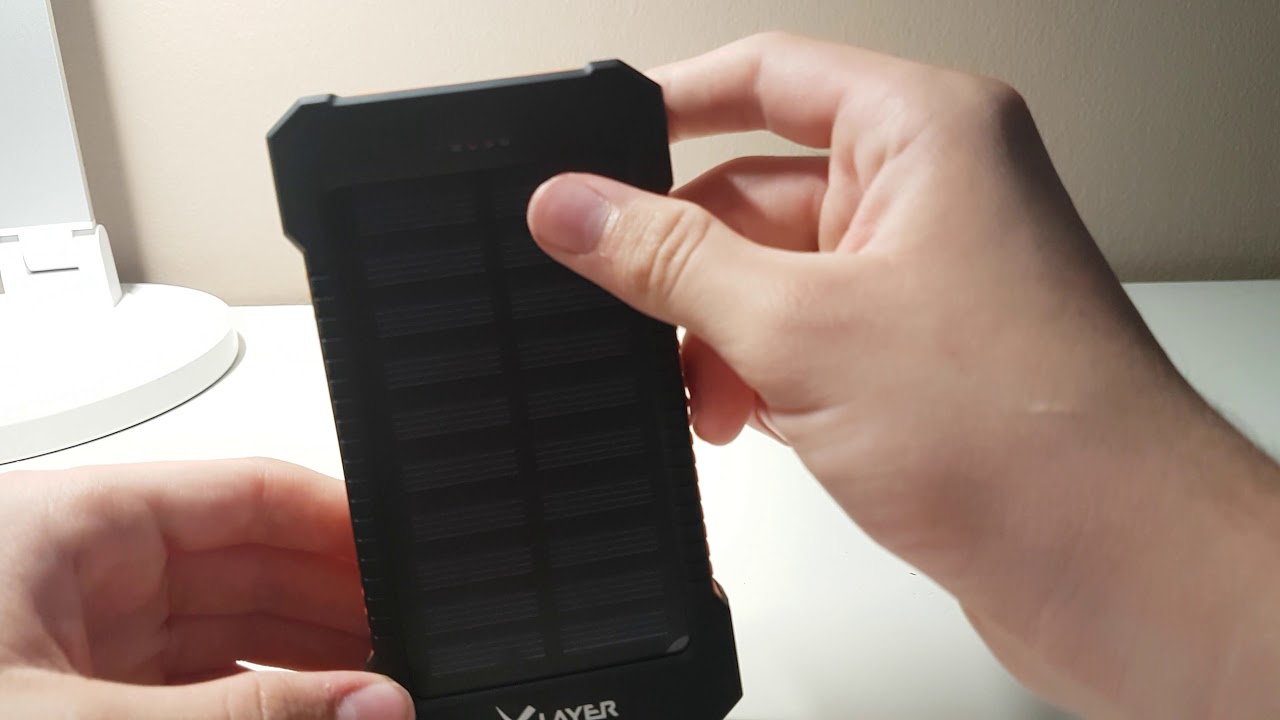 Powerbank mit Solarpanel? Ist das nützlich? / XLayer Powerbank Plus-Solar