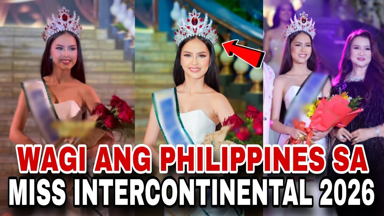 Breaking News! Wagi si Miss Philippines as newly crowned of Miss Intercontinental 2026 World Win
