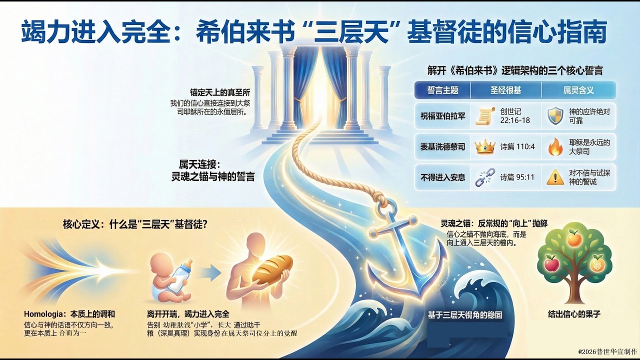 希伯来书第六章总结：信心之锚是在天上！