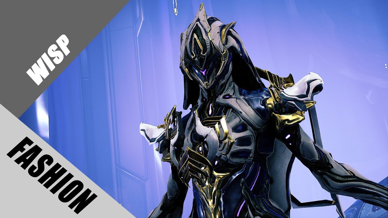Warframe | Fashion Frame | Wisp : Amethyst Lotus