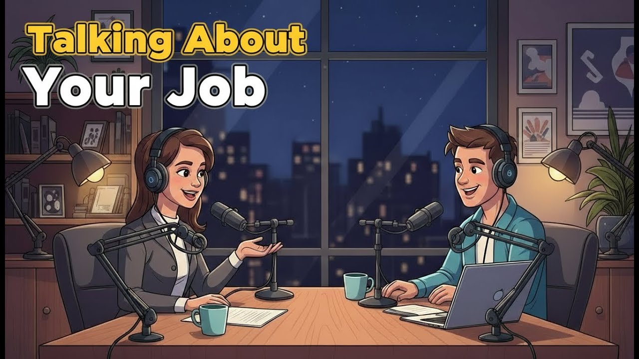 How to Talk About Your Job in English | English Conversation Practice