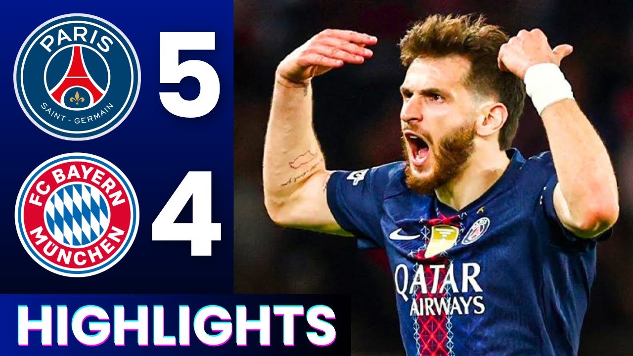 PSG vs Bayern Munich Highlights | UEFA Champions League Semi-Final 2026