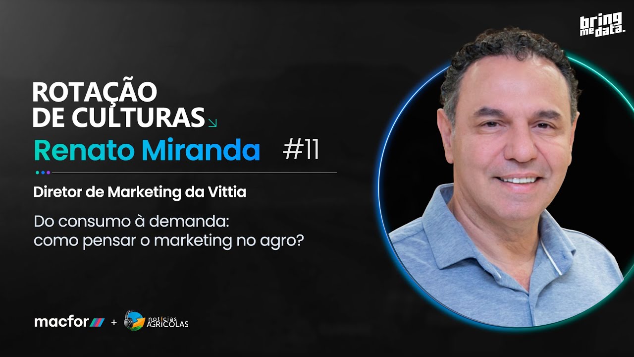 ROTAÇÃO DE CULTURAS - Do consumo à demanda: como pensar o marketing no agro? Com Renato Miranda