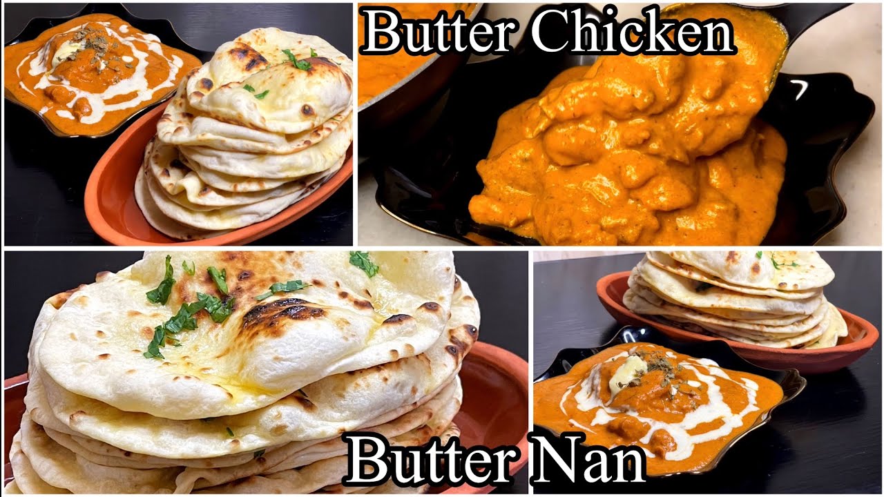 Restaurant Style Butter Chicken With Butter Naan | Without Thandoor | കിടിലൻ കോമ്പോ 💯
