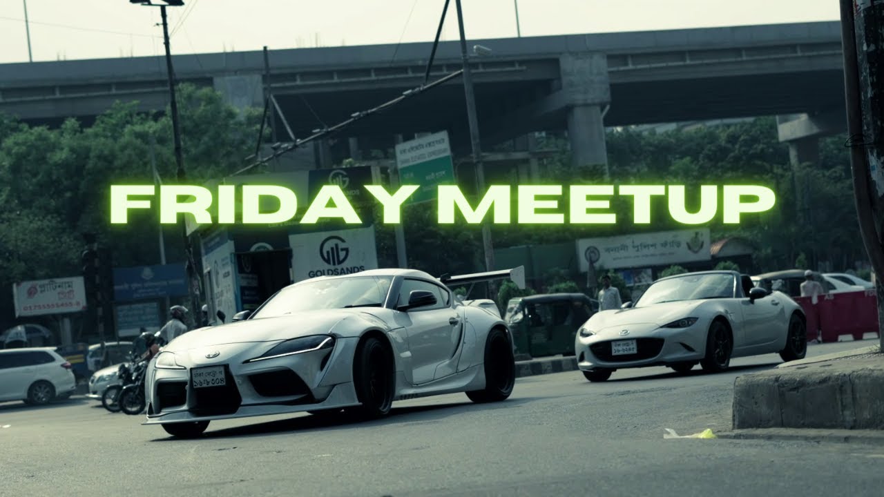 Million-Dollar Sports Cars on Dhaka Streets (VLOG)