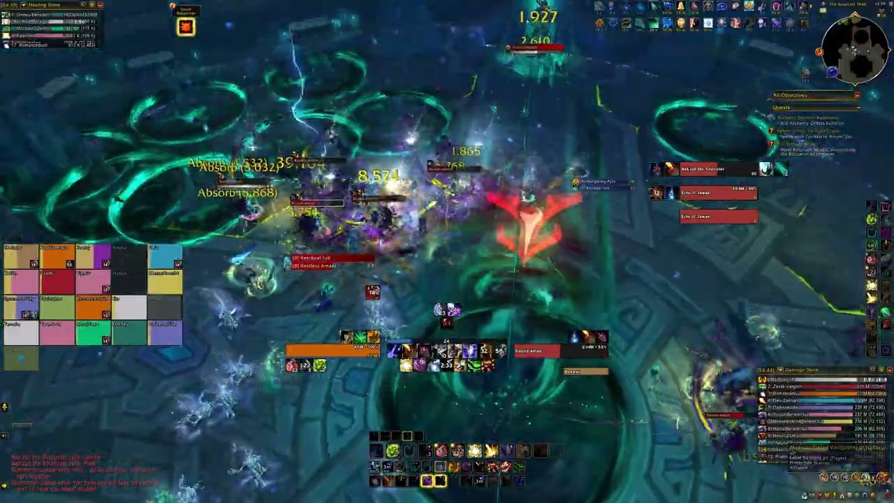Heroic  Nek'zali the soulcoiler The venomous abyss Raid testing Balance druid POV