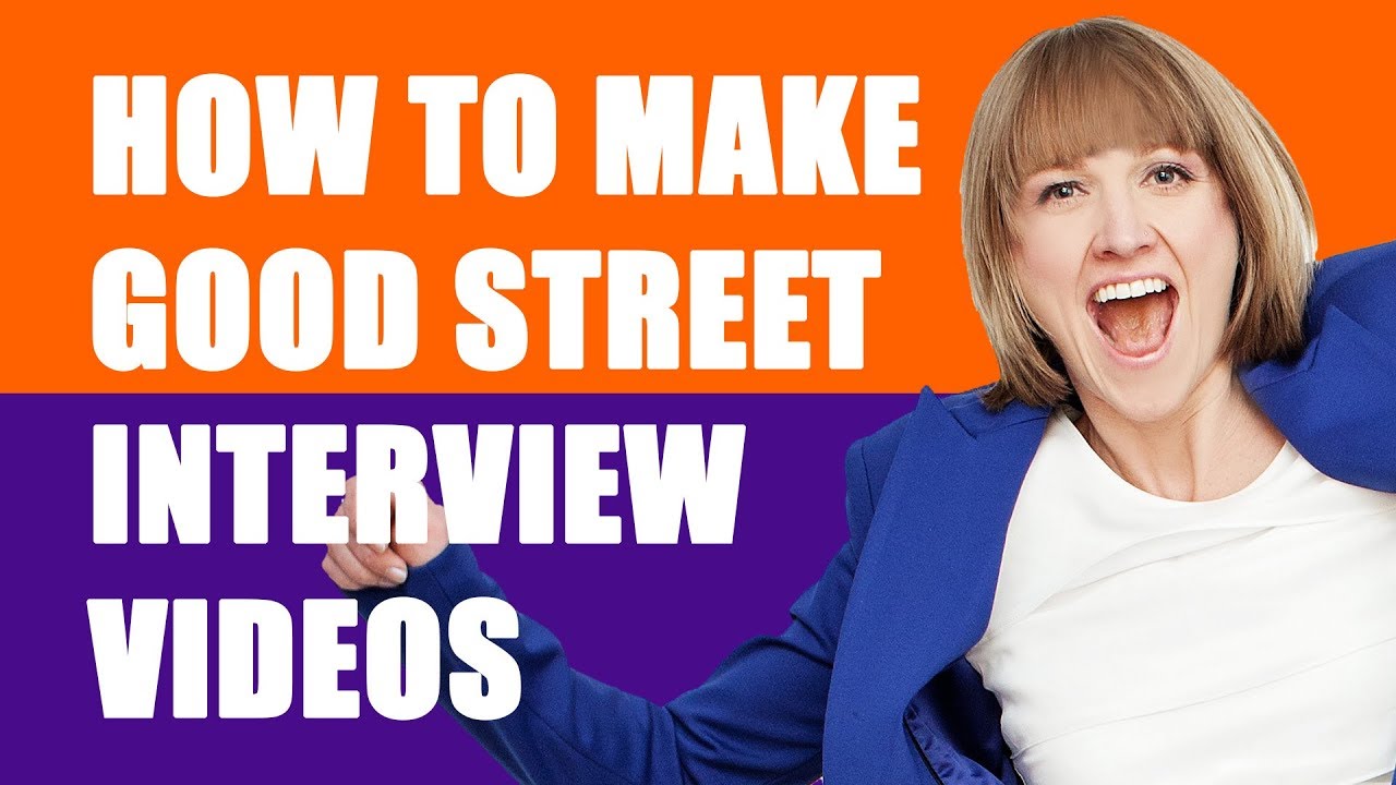 How I Make Great Man On The Street Interview Videos or Public Vox Pop Videos for YouTube
