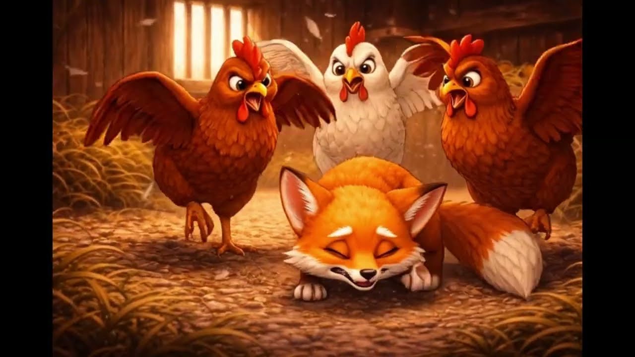 Animation - La poule courageuse #animation 