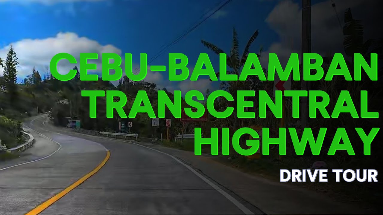 Cebu Transcentral Highway from JY Square to Balamban | Drive Tour