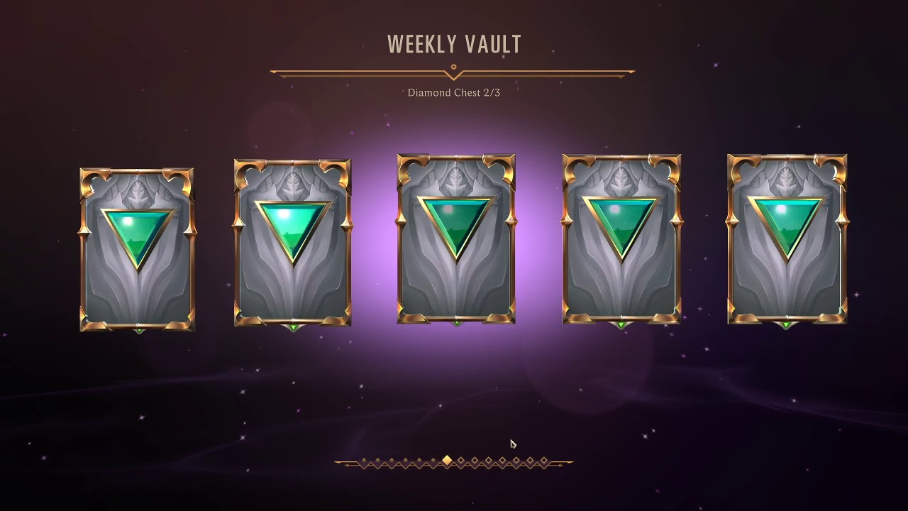 Legends of Runeterra - Open Beta Max Vault