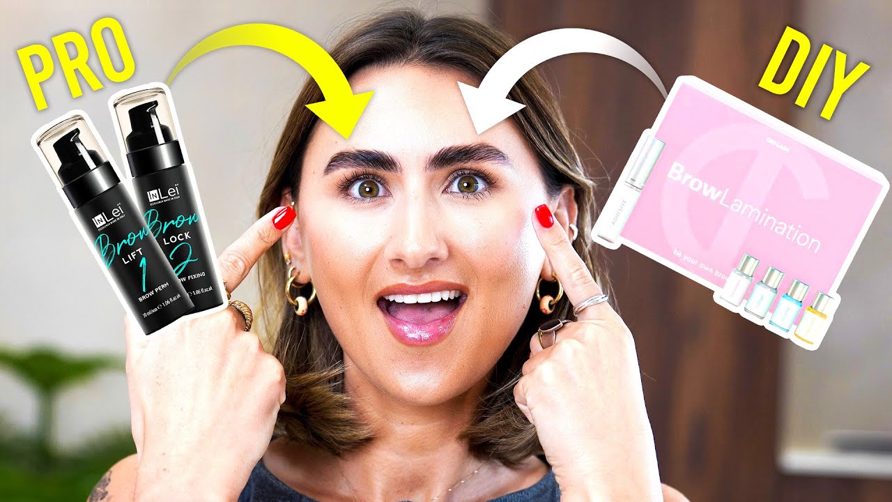 Amazon Brow Lamination Kits VS Pro Lamination Kits (Which is Better?)