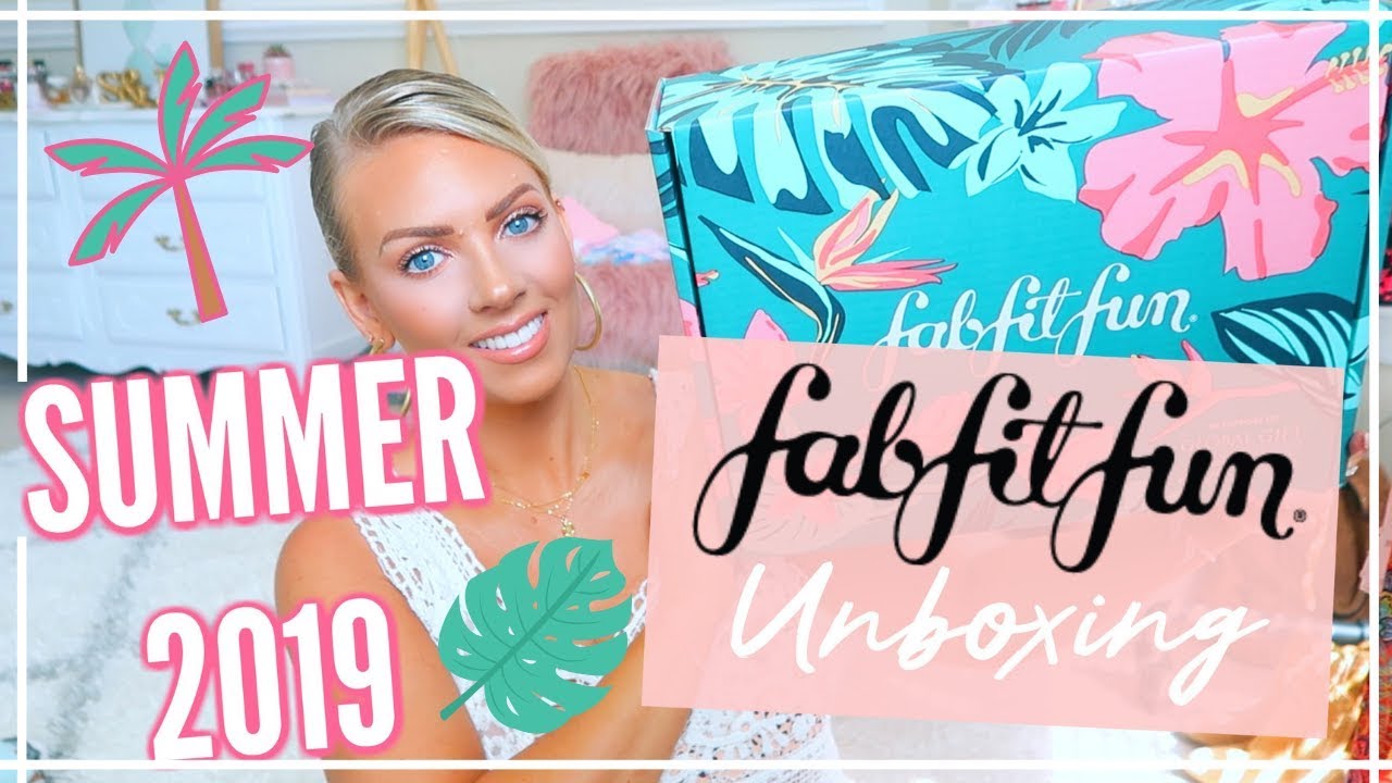 Распаковка коллекции FabFitFun Лето 2019