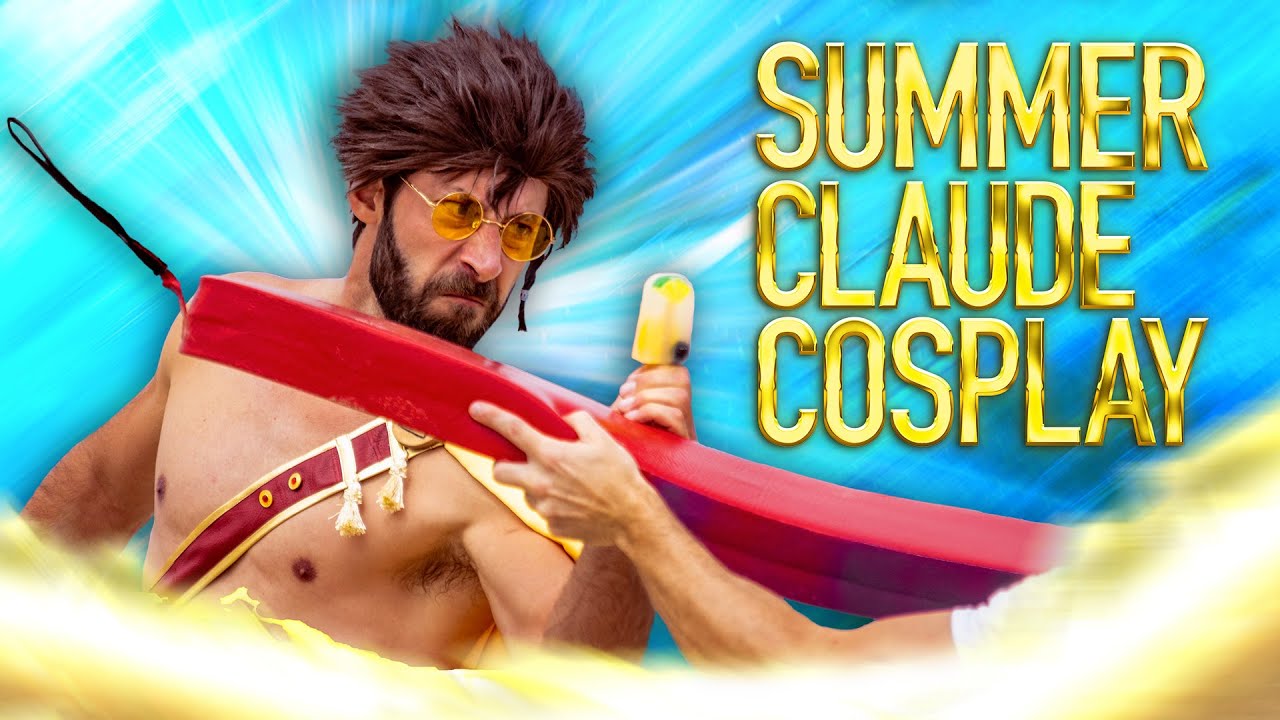 Fire Emblem SUMMER CLAUDE COSPLAY Popsicle Fight Skit
