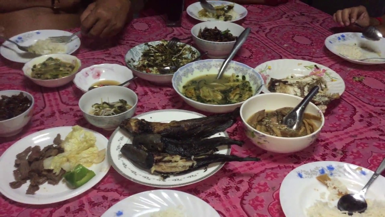 Cambodian Family Food - How We Cook And Eat In Asian Family - Asian Food