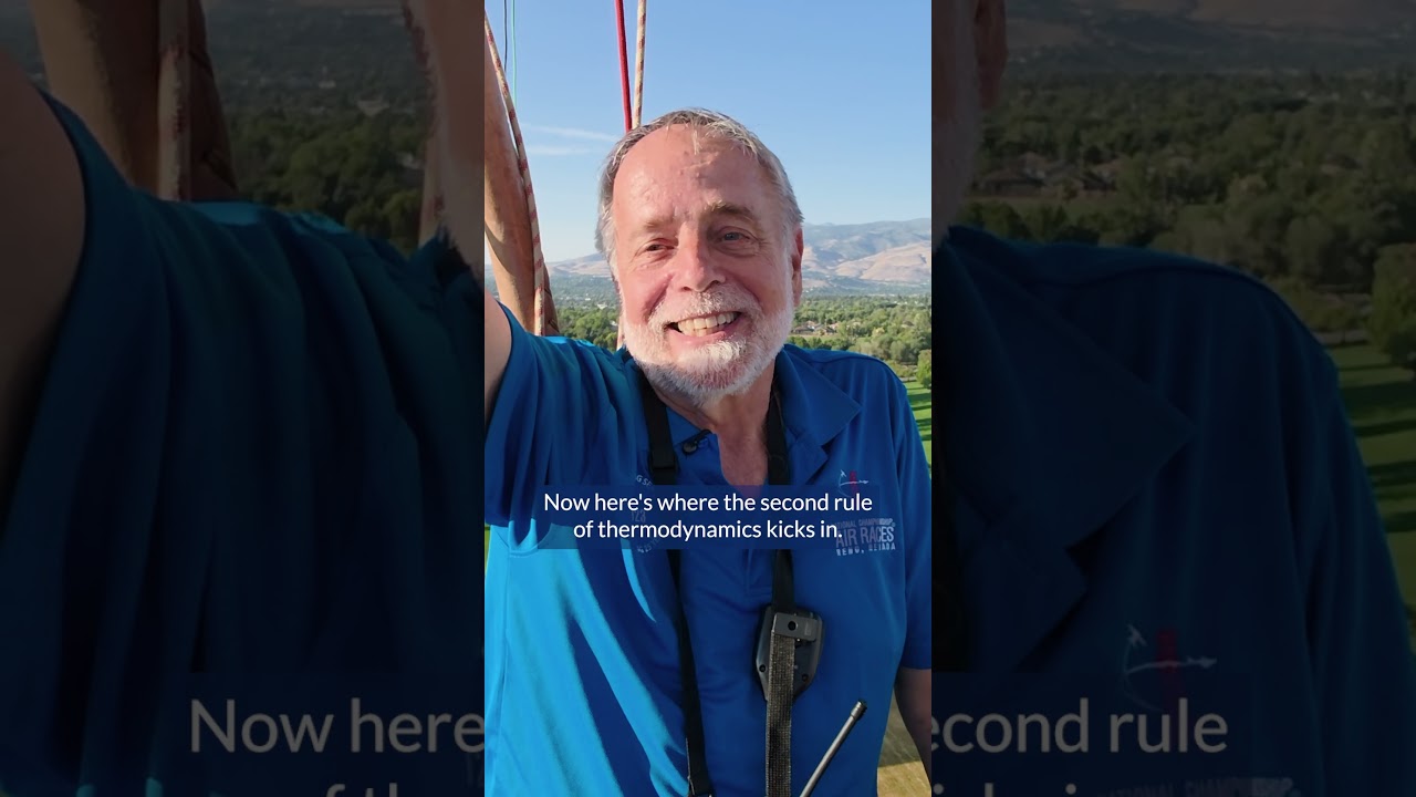 🎈🔥 How do hot air balloons float? It’s not magic—it’s thermodynamics!